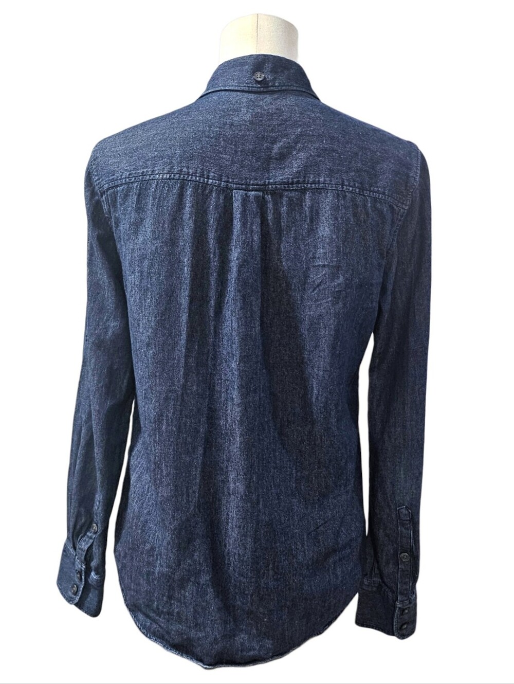 J.Crew The Perfect Shirt In Blue Denim Size S Button Up Shirt View 3